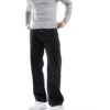 River Island Loose Fit Jeans In Black For Men -Layered Clothes 205754559 1 black