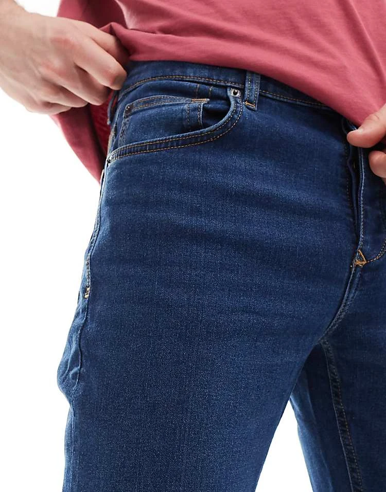 River Island Slim Fit Jeans In Classic Blue For Men 7 River Island Slim Fit Jeans In Classic Blue For Men - Image 5