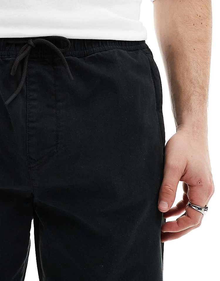 River Island Slim Fit Joggers In Black For Men 7 River Island Slim Fit Joggers In Black For Men - Image 5