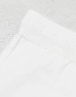 River Island 3 Pack Split Waistband Trunks In White For Men -Layered Clothes 206539831 3