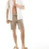 River Island Core Chino Shorts In Beige For Men -Layered Clothes 206698175 1 beige