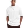 River Island Oversized T-shirt In White For Men -Layered Clothes 207019037 1 white