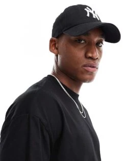 River Island Oversized T-shirt In Black For Men -Layered Clothes 207019044 3