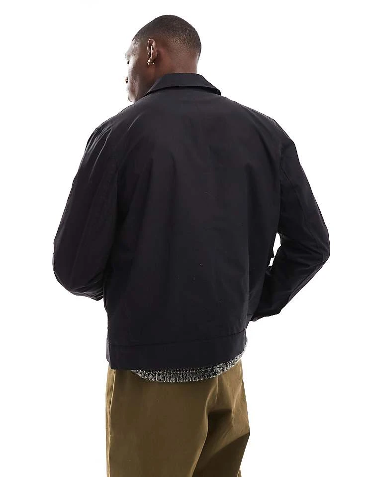 River Island Smart Chore Jacket In Navy For Men 4 River Island Smart Chore Jacket In Navy For Men - Image 2