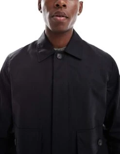 River Island Smart Chore Jacket In Navy For Men 10 River Island Smart Chore Jacket In Navy For Men -Layered Clothes 207135899 4