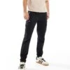 River Island Skinny Fit Cargos In Black For Men -Layered Clothes 207250573 1 black