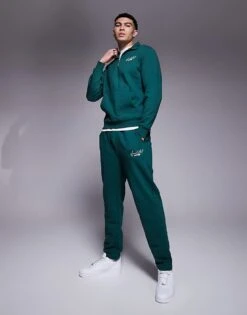 River Island Ame Le Nuit Joggers Co-ord In Green