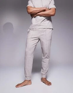 River Island Super Cosy Lounge T-shirt Mix & Match Set In Stone - STONE -Layered Clothes 207251715 1 stonelight 1