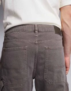 River Island Relaxed Carpenter Jeans In Brown For Men -Layered Clothes 207251750 3