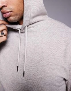 River Island Super Cosy Lounge Hoodie Mix & Match Set In Stone For Men Stone - Light -Layered Clothes 207251932 4