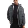River Island Gilet In Khaki For Men Green 1 River Island Gilet In Khaki For Men Green -Layered Clothes 207337994 1 green