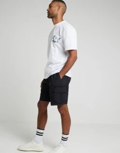 River Island Short Sleeve Regular Fit T-shirt In White For Men -Layered Clothes 207430842 1 white 1