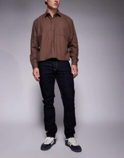 River Island Skinny Fit Jeans In Indigo Wash For Men Blue - Dark