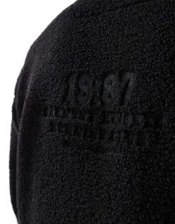 River Island 1987 Half Zip Fleece In Black For Men 9 River Island 1987 Half Zip Fleece In Black For Men -Layered Clothes 207622196 3