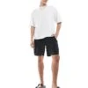 River Island Cargo Shorts In Black For Men -Layered Clothes 207627365 1 black