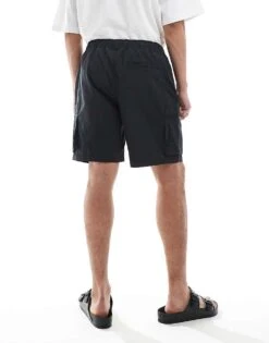 River Island Cargo Shorts In Black For Men 12 River Island Cargo Shorts In Black For Men -Layered Clothes 207627365 5