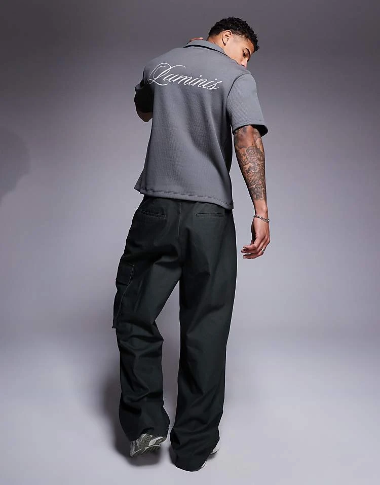 River Island Luminis Over Shirt In Grey For Men Grey - Dark 3 River Island Luminis Over Shirt In Grey For Men Grey - Dark