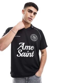 River Island Sport Polo Top In Black For Men -Layered Clothes 207780162 1 black 1