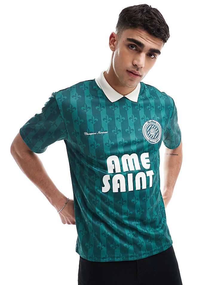 River Island Sport Polo Top In Green For Men 3 River Island Sport Polo Top In Green For Men