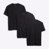River Island 3 Pack Short Sleeve Slim Fit T-shirt In Black For Men -Layered Clothes 207916605 1 black