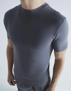 River Island Muscle Fit T-Shirts 3 Pack In Multi For Men Grey -Layered Clothes 207916843 3