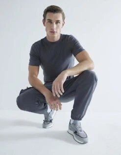 River Island Muscle Fit T-Shirts 3 Pack In Multi For Men Grey -Layered Clothes 207916843 4