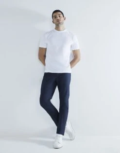 River Island 3 Pack Short Sleeve Slim Fit T-shirt In White For Men -Layered Clothes 207917305 3