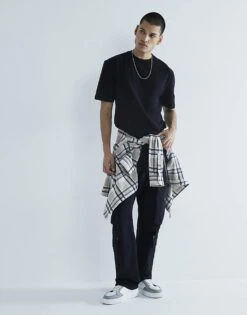 River Island Regular 3 Pack Short Sleeve T-shirts In Black (x3) For Men -Layered Clothes 207928375 3