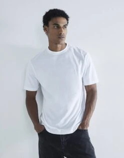 River Island 3 Pack Regular Fit T-shirts In White (x3) For Men -Layered Clothes 207928393 3