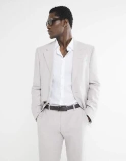 River Island Slim Fit Long Sleeve Shirt Pack Of 2 In White For Men -Layered Clothes 208095904 4