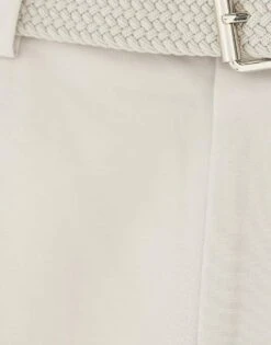 River Island Slim Fit Belted Chino Shorts In Grey - Light For Men -Layered Clothes 208266479 3